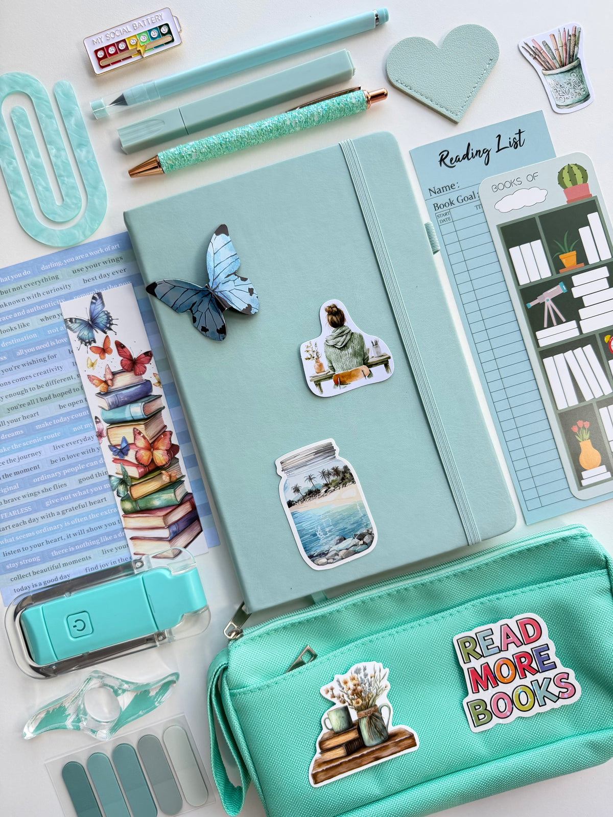 Aquamarine Bookish Bundle