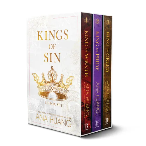 Kings of Sin Series Boxed Set, Books 1-3: King of Wrath, King of Pride, and King of Greed - Paperback