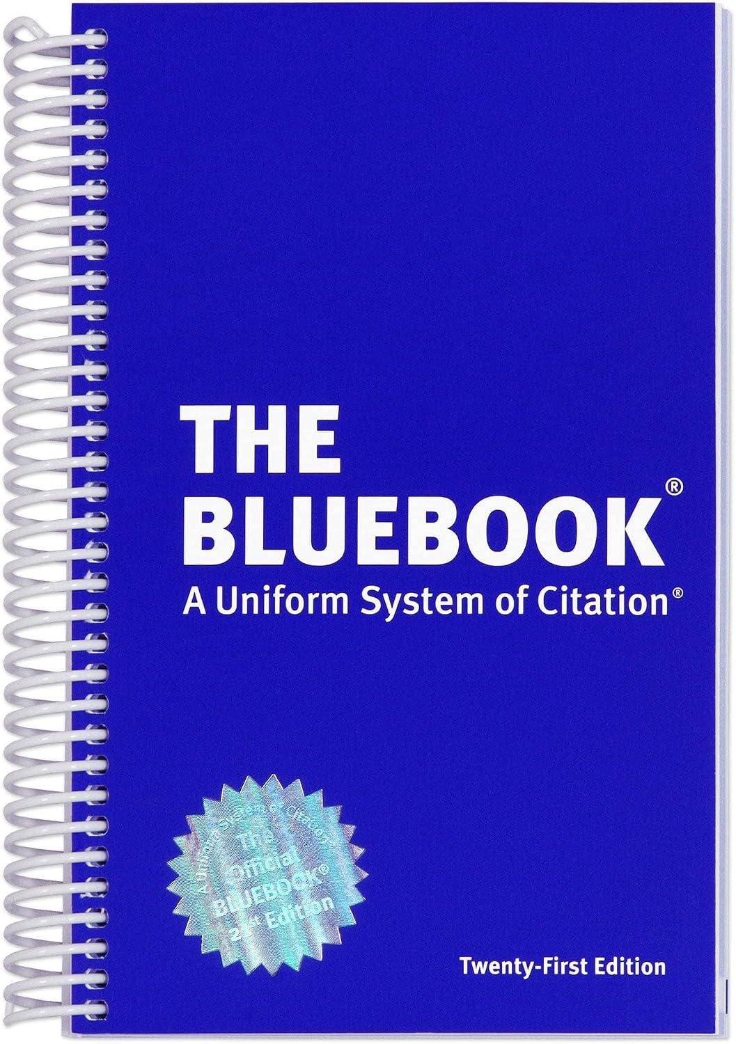 The Bluebook: A Uniform System of Citation by Harvard Law 21st edition