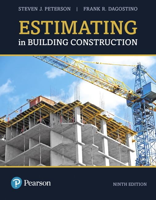 Estimating in Building Construction 9th Edition