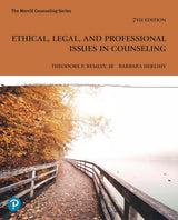 Ethical, Legal, and Professional Issues in Counseling (Merrill Counseling) 7th Edition