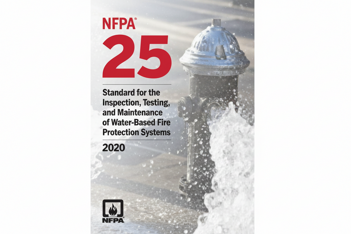 NFPA 25: Standard for the Inspection, Testing, and Maintenance of Water-Based Fire Protection Systems, 2020 Edition