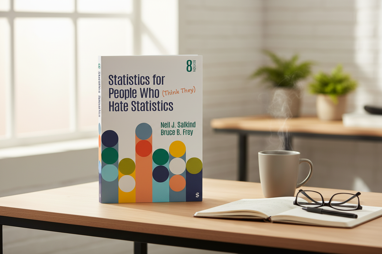 Statistics textbook in modern academic setting
